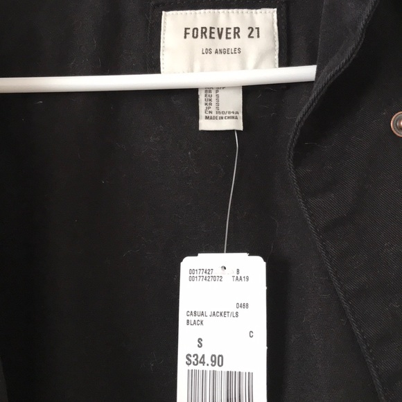 NWT F21 Utility Jacket - Picture 2 of 4